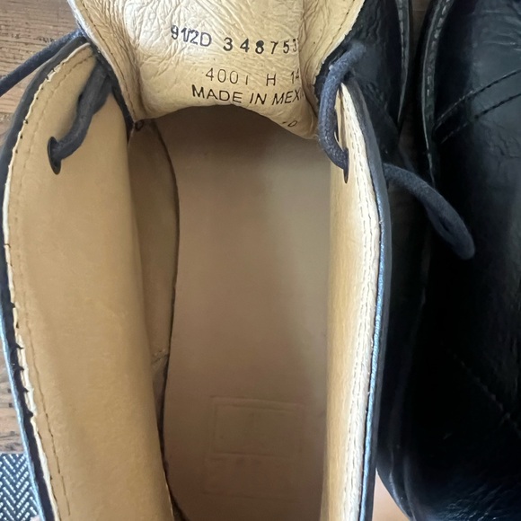 Frye Chukka Black Leather Boots main image 4